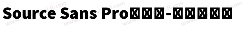Source Sans Pro手机版字体转换
